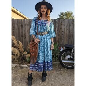 Vintage 70s/80s Muumuu Dress